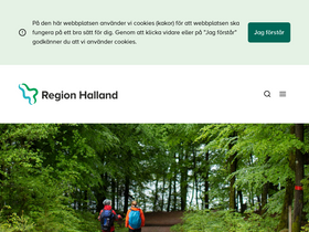 'regionhalland.se' screenshot