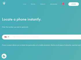 'phonelocation.co' screenshot