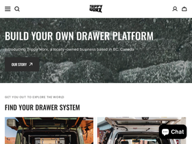 trippyworx.com homepage screenshot