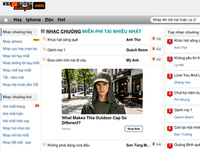 'nhacchuongmienphi.com' screenshot