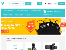 'myvipon.com' screenshot