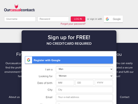 ourcasualcontact.com Competitors - Top Sites Like ourcasualcontact.com |  Similarweb