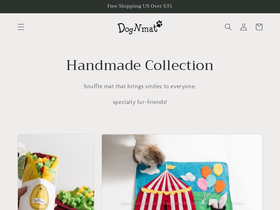 dognmat.com homepage screenshot