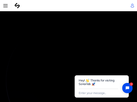'sonarlab.io' screenshot