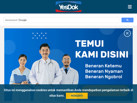 'yesdok.com' screenshot