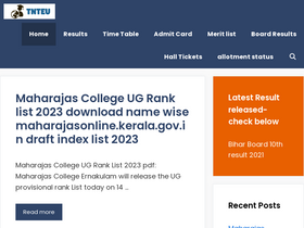 'tnteu.in' screenshot