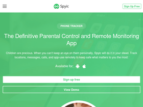 'spyic.com' screenshot