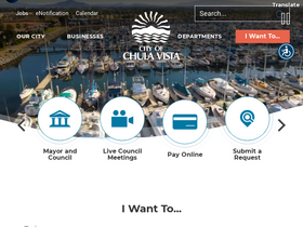 'chulavistaca.gov' screenshot