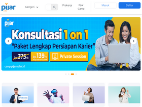 'pijarmahir.id' screenshot