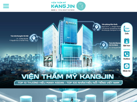 'vienthammykangjin.vn' screenshot