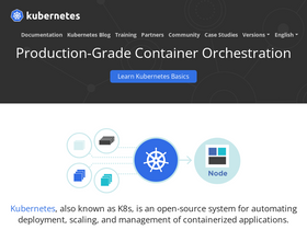 'kubernetes.io' screenshot