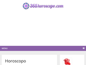 '365horoscopo.com' screenshot
