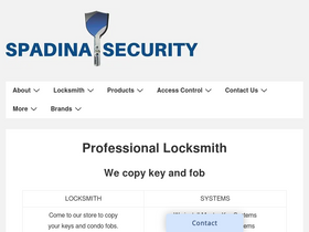 spadinasecurity.com