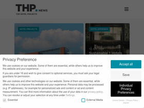 'tophotel.news' screenshot