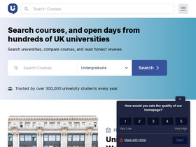 'universitycompare.com' screenshot
