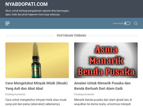 'nyabdopati.com' screenshot