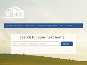 'usahud.com' screenshot