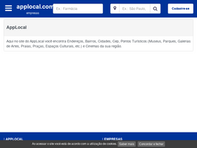 'applocal.com.br' screenshot