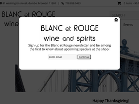 brwine.com homepage screenshot
