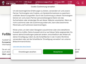 'fussball-wm.pro' screenshot