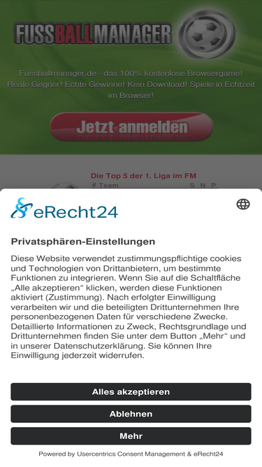 fussballmanager.de