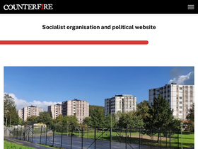 'counterfire.org' screenshot
