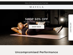 MAVELA website screenshot