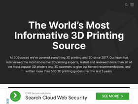 '3dsourced.com' screenshot