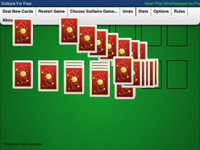 'solitaireforfree.com' screenshot