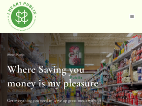 'iheartpublix.com' screenshot