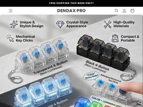 dendaxpro.com homepage screenshot
