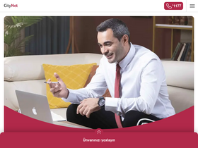 'citynet.az' screenshot