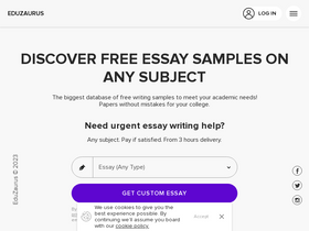 'eduzaurus.com' screenshot