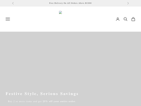 colehaan.co.za homepage screenshot
