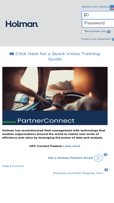 partnerconnect.holman.com