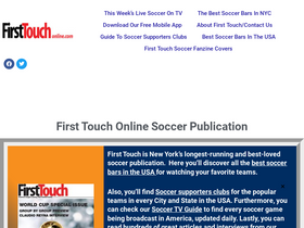 'firsttouchonline.com' screenshot