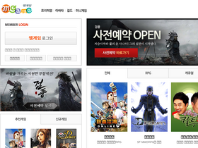 'mgame.com' screenshot