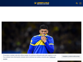 'lanumero12.com.ar' screenshot