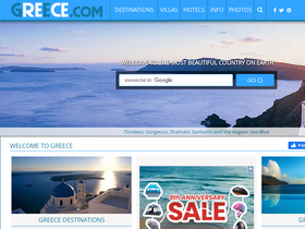 'greece.com' screenshot