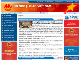 'mofa.gov.vn' screenshot