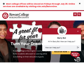 'rcbc.edu' screenshot