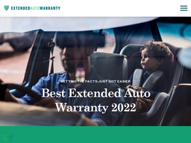 'extendedautowarranty.com' screenshot