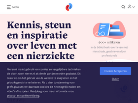 'nieren.nl' screenshot
