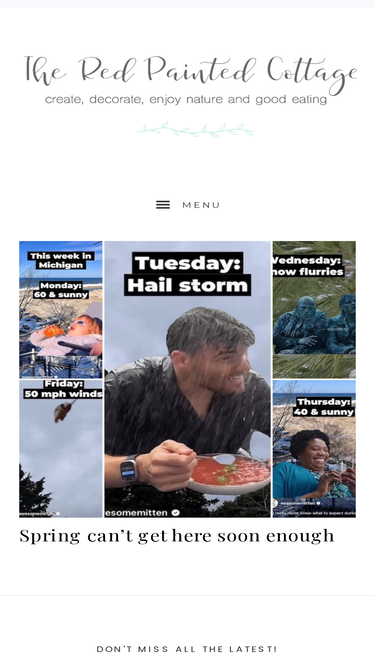 theredpaintedcottage.com