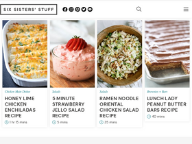 'sixsistersstuff.com' screenshot