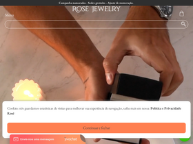'rosealiancas.com.br' screenshot