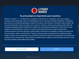 'listadomanga.es' screenshot