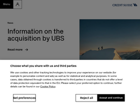 'credit-suisse.com' screenshot