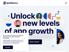 'splitmetrics.com' screenshot