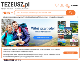 'tezeusz.pl' screenshot